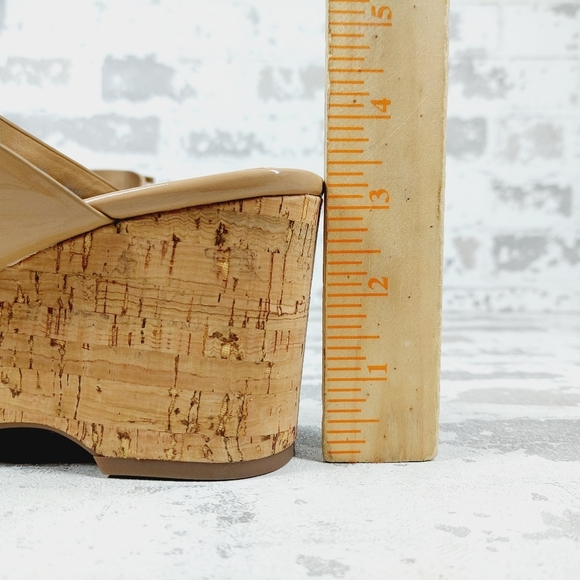 NEW Sam Edelman Women's Yardlie Emblem Platform Wedge Summer Thong Sandals K161 - Picture 9 of 12